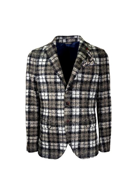 Manuel Ritz checked jacket MANUEL RITZ | suits Jacket | MU.2068M.18364301710